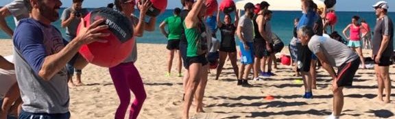 Crossfit beach