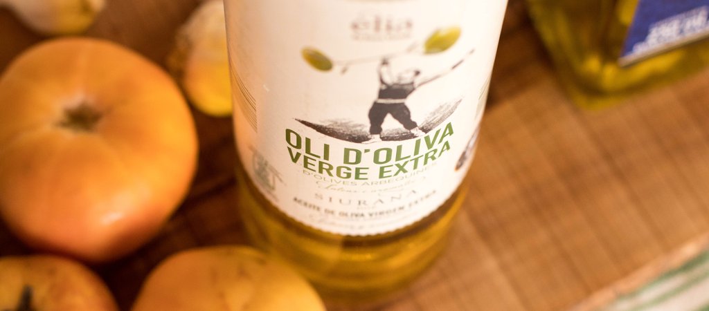 Tomate y aceite de oliva